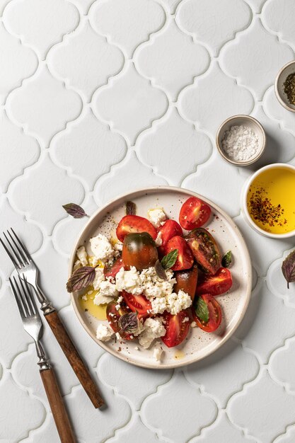 Kolacja domowa — talerz z potrawą